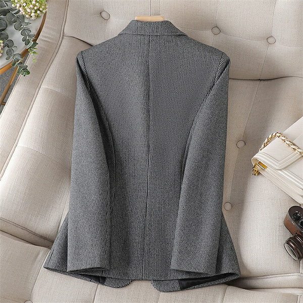 CONRECT グレー テーラードジャケット 楽天市場】テーラードジャケット グレンチェック チェック 千鳥 千鳥格