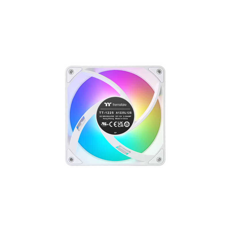 THERMALTAKE CT120 Reverse EX ARGB Sync PC Cooling Fan 3 Fan Pack -White- CL-F194-PL12SW-A THERMALTAKE CT120 Reverse EX ARGB Sync PC Cooling Fan 3 Fan Pack -White- CL-F194-PL12SW-A