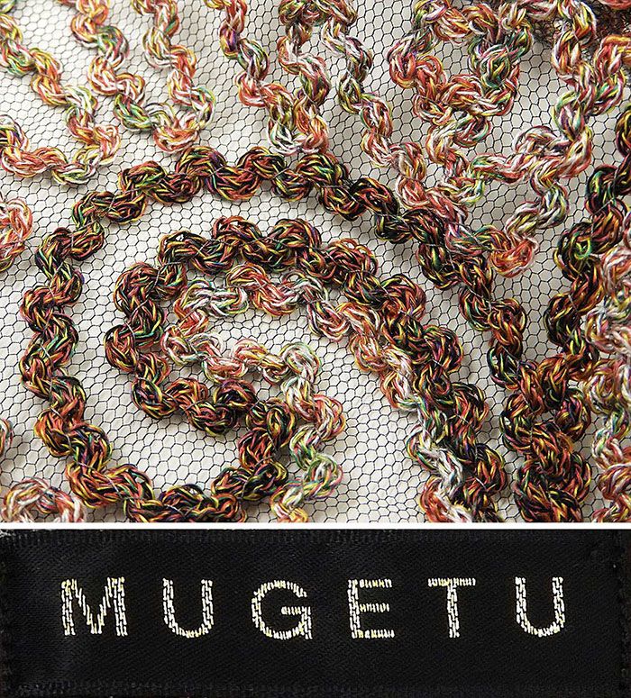 ストール 無月 絣糸ショール シルク 羽織物 日本製 MUGETU ショール 新品