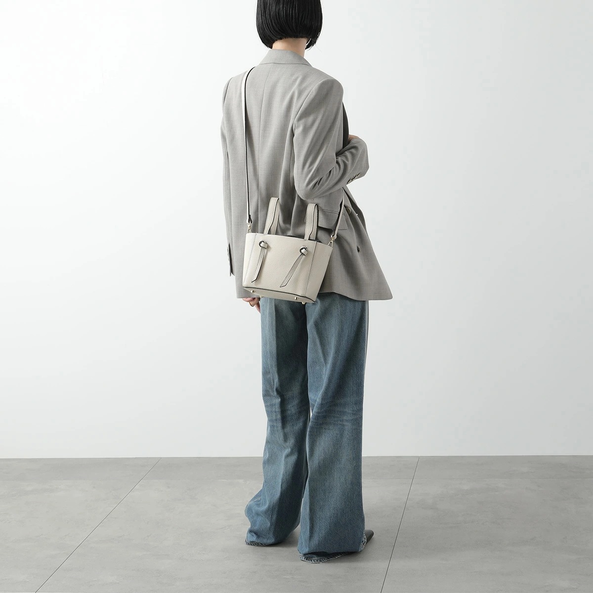 MARCO BIANCHINI マルコビアンキーニ ショルダーバッグ K00800 レディース レザー ハンドバッグ ポーチ付き 鞄 カラー4色