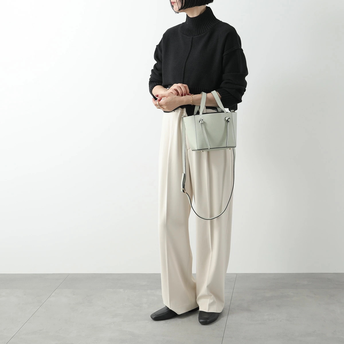 MARCO BIANCHINI マルコビアンキーニ ショルダーバッグ K00800 レディース レザー ハンドバッグ ポーチ付き 鞄 カラー4色