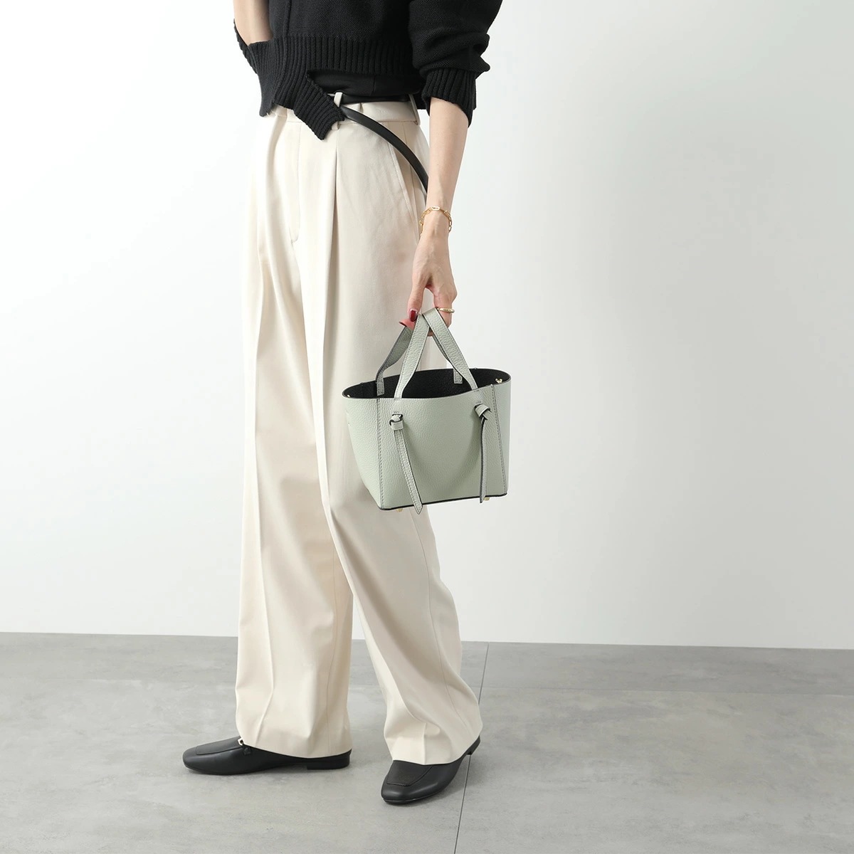 MARCO BIANCHINI マルコビアンキーニ ショルダーバッグ K00800 レディース レザー ハンドバッグ ポーチ付き 鞄 カラー4色