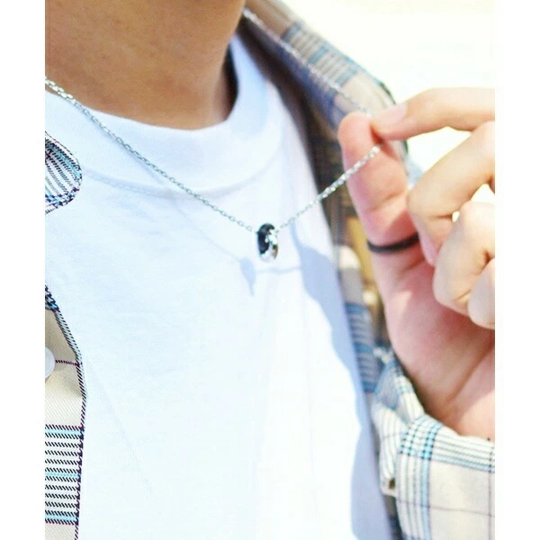 ネックレス メンズ LH 1 【WEB限定】 ネックレス ペンダントフェザーダブルリング トライネックレス サージカルステンレス LH-03NE0175 【ネコポス】 ネックレス メンズ LH 1 【WEB限定】 ネックレス ペンダントフェザーダブルリング トライネックレス サージカルステンレス LH-03NE0175 【ネコポス】