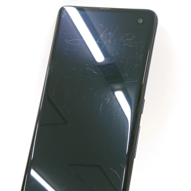 【中古品】docomo arrows 5G  F-51A ネイビーブラック arrows 5G F-51A docomo ネイビーブラック 送料無料 即決 本体