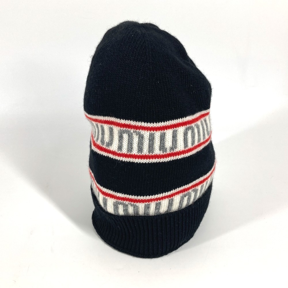 ニット帽 ロゴ ビーニー 帽子 ニット帽 ニットキャップ ウール ブラック ニット帽 ロゴ ビーニー 帽子 ニット帽 ニットキャップ ウール ブラック