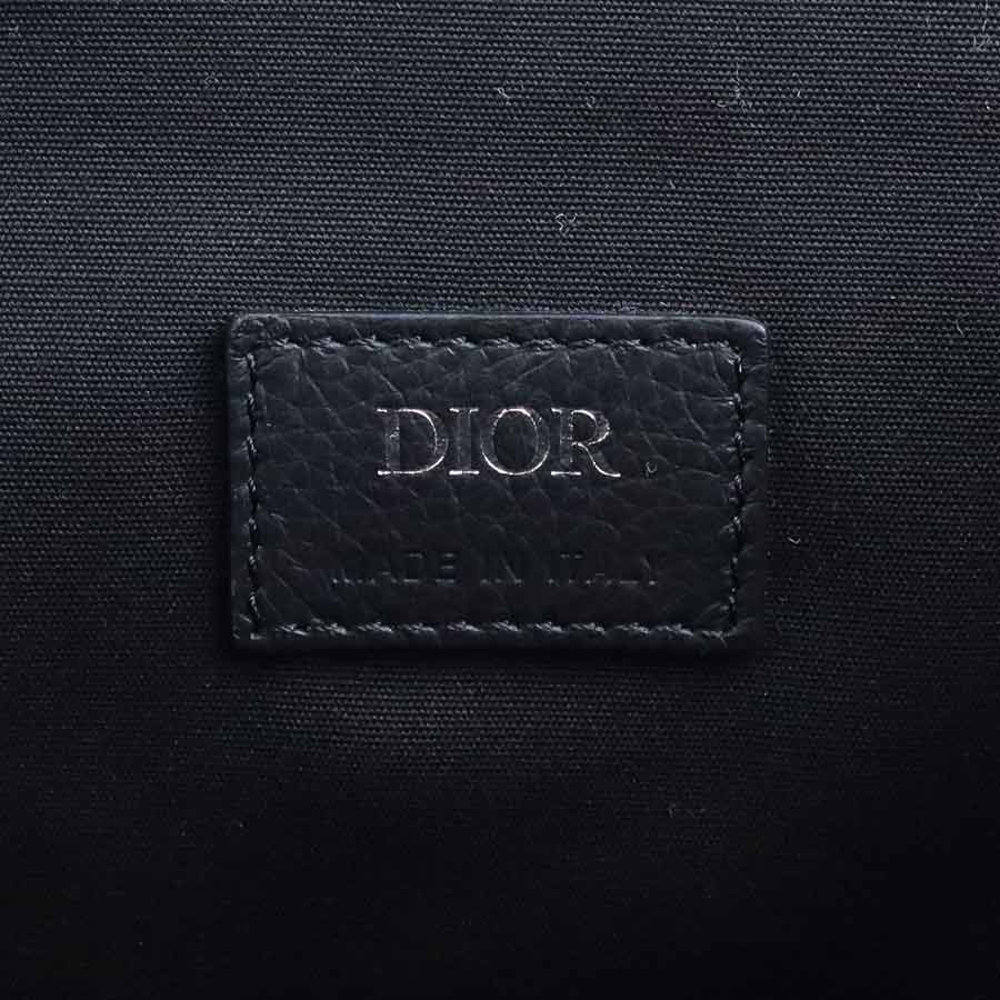 クリスチャンディオール Christian Dior リュック オブリーク サドル キャンバス/レザー ネイビー メンズ 90171k クリスチャンディオール Christian Dior リュック オブリーク サドル キャンバス/レザー ネイビー メンズ 90171k