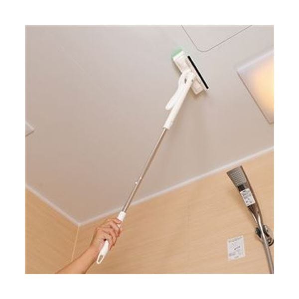 （まとめ）アズマ工業 浴室カビ取り 楽絞りワイパーAZ766 1本[x10セット]