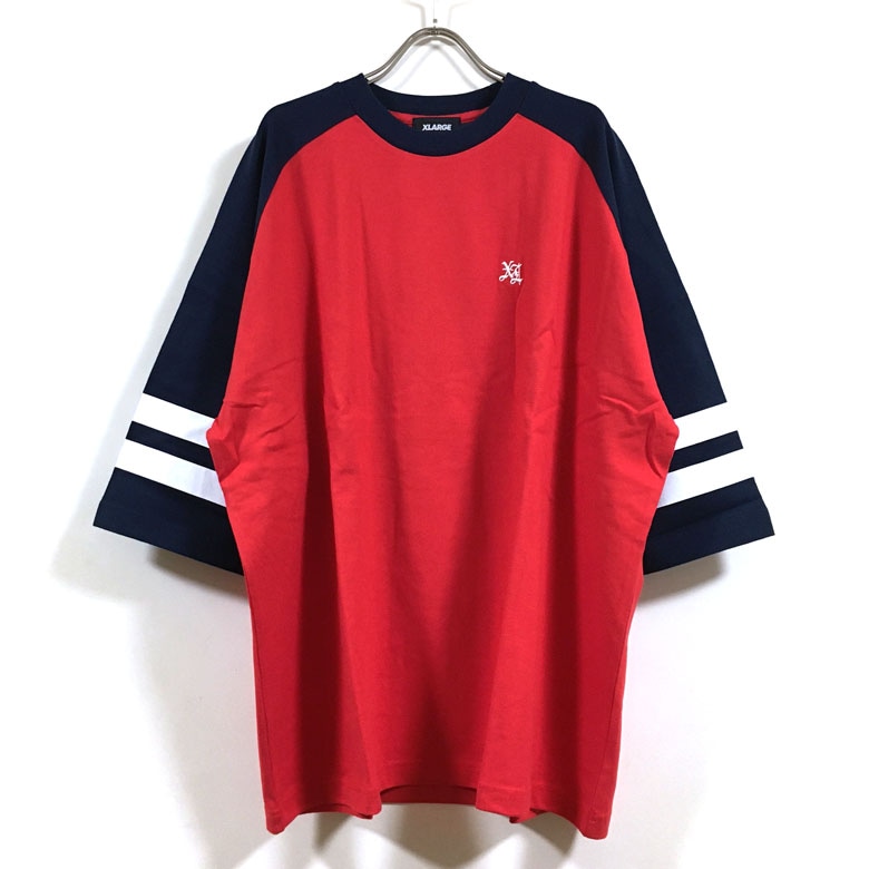 XLARGE エクストララージ OLD ENGLISH RAGLAN TEE 半袖 Tシャツ メンズ 送料無料 XLARGE エクストララージ OLD ENGLISH RAGLAN TEE 半袖 Tシャツ メンズ 送料無料