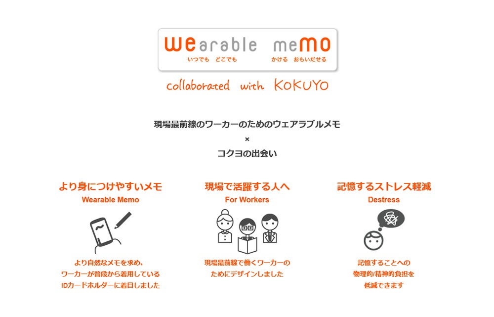 （まとめ買い）メモとコラボした IDカードホルダー wemo ブルーグリーン NM-WES196BG [x3]