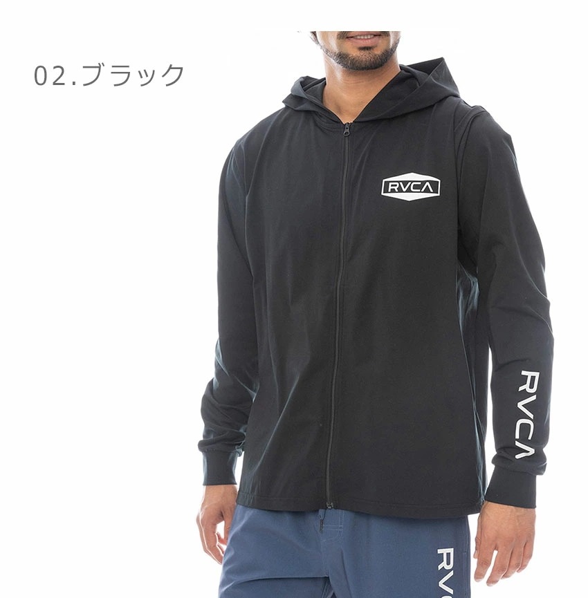 ILL HEX BOX SFHD 長袖サーフTシャツ BF041875 メンズ ウエア トップス カジュアル スポーティ サーフ ビーチ フーディー フード ホワイト 白