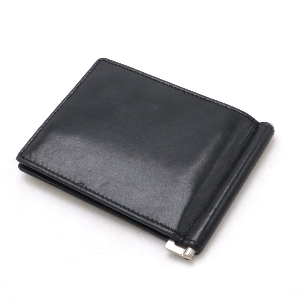 美品✨ サンローラン カサンドラ YSL レザー 二つ折り マネークリップ 黒 SAINT LAURENT サンローラン 607738 タイニーカサンドラビルクリップ