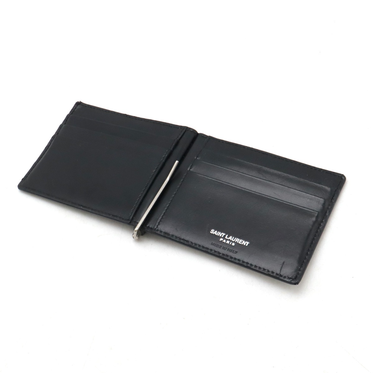 YSL イブサンローラン カサンドラ 2つ折札入れ 二つ折り財布