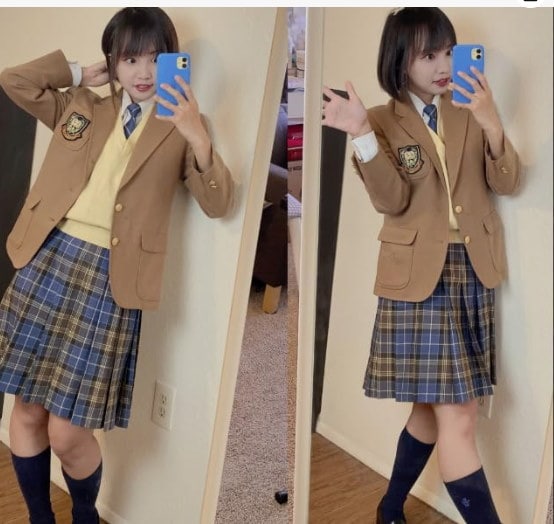 東京都品川区北品川 私立 品川女子学院高等部 指定品のネクタイ
