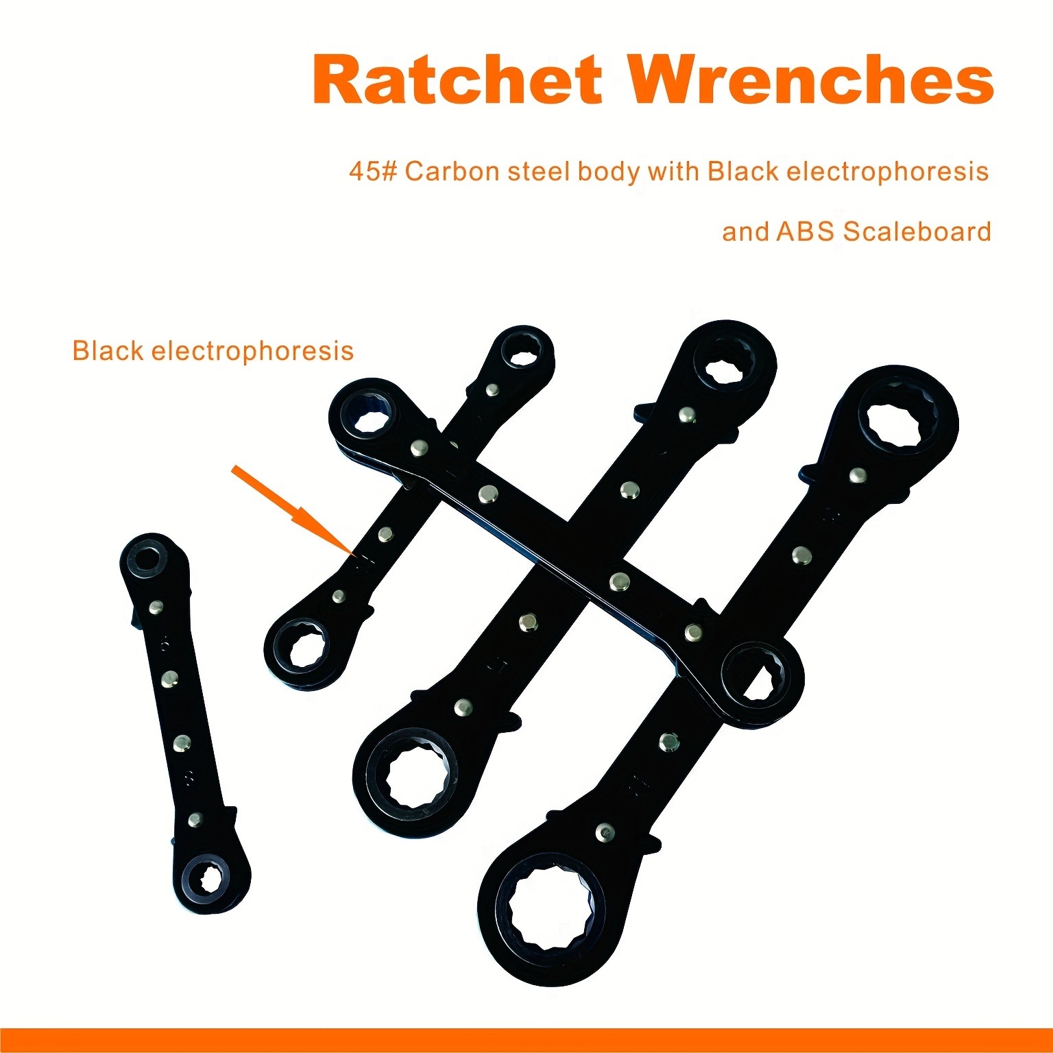 5本組ラチェットレンチ クイックレンチ 自動車修理ツール 手動ツールセット 両頭ラチェット 5本組ラチェットレンチ クイックレンチ 自動車修理ツール 手動ツールセット 両頭ラチェット