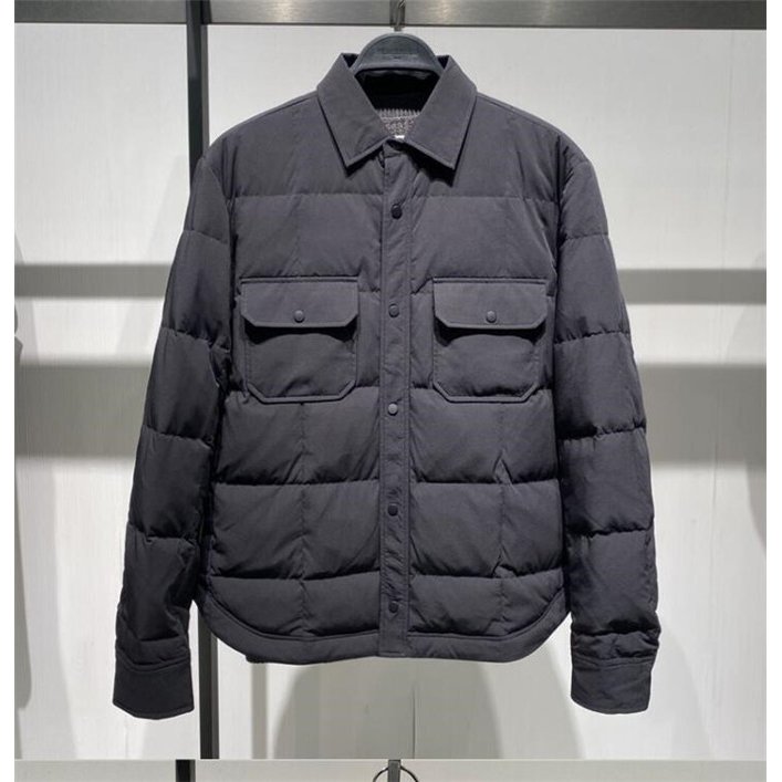 ダウンジャケット メンズ ダウン シャツ 軽量 コート 秋 冬 防寒服 カジュアル ダウンジャケット メンズ ダウンシャツ チェック柄 軽量 シャツ ダウン