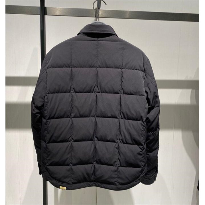 ダウンジャケット メンズ ダウン シャツ 軽量 コート 秋 冬 防寒服 カジュアル ダウンジャケット メンズ ダウンシャツ チェック柄 軽量 シャツ ダウン