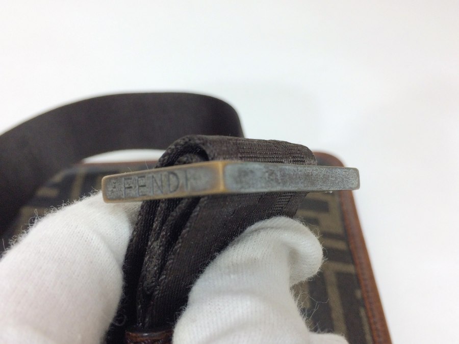 ショルダーバッグ サコッシュ ズッカ柄 【中古品】 ショルダーバッグ サコッシュ ズッカ柄 【中古品】