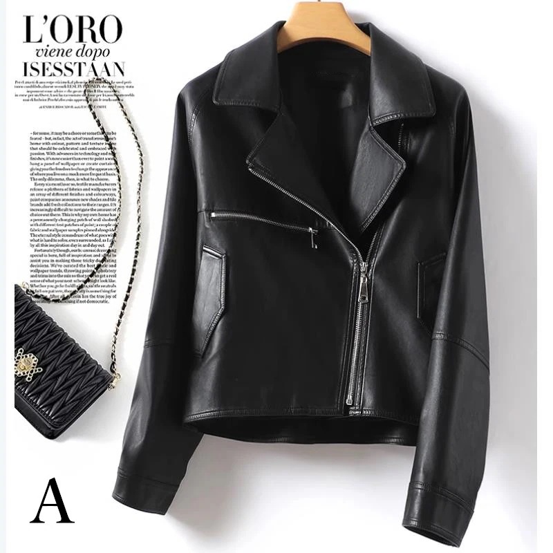 Hot!!!ラムレザー ジャケット レディース 長袖 アウター 秋 冬 本革 羊革 おしゃれ 可愛い 大きいサイズ