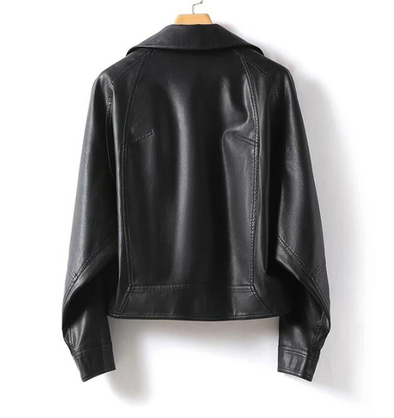 Hot!!!ラムレザー ジャケット レディース 長袖 アウター 秋 冬 本革 羊革 おしゃれ 可愛い 大きいサイズ