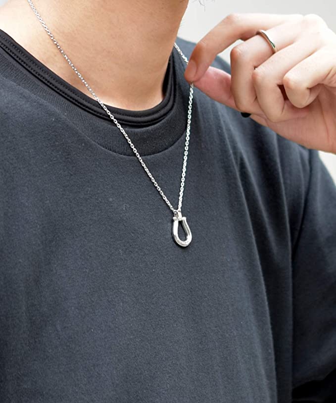 ネックレス メンズ LH 1 ネックレス 馬蹄 ホースシュー ヴァリアスネックレス サージカルステンレス 金属アレルギー対応 LH-03NE0155 【ネコポス】 ネックレス メンズ LH 1 ネックレス 馬蹄 ホースシュー ヴァリアスネックレス サージカルステンレス 金属アレルギー対応 LH-03NE0155 【ネコポス】