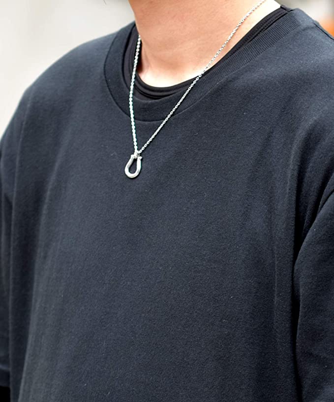 ネックレス メンズ LH 1 ネックレス 馬蹄 ホースシュー ヴァリアスネックレス サージカルステンレス 金属アレルギー対応 LH-03NE0155 【ネコポス】 ネックレス メンズ LH 1 ネックレス 馬蹄 ホースシュー ヴァリアスネックレス サージカルステンレス 金属アレルギー対応 LH-03NE0155 【ネコポス】