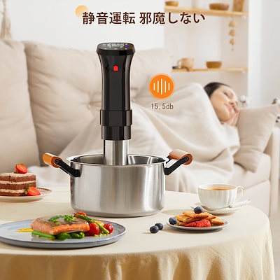 ハイスマートジャパン 低温調理器 Viande ビアンデ 低音調理機　新品未使用 Amazon.co.jp: 低温調理器 1100Wハイパワー 低温調理器具