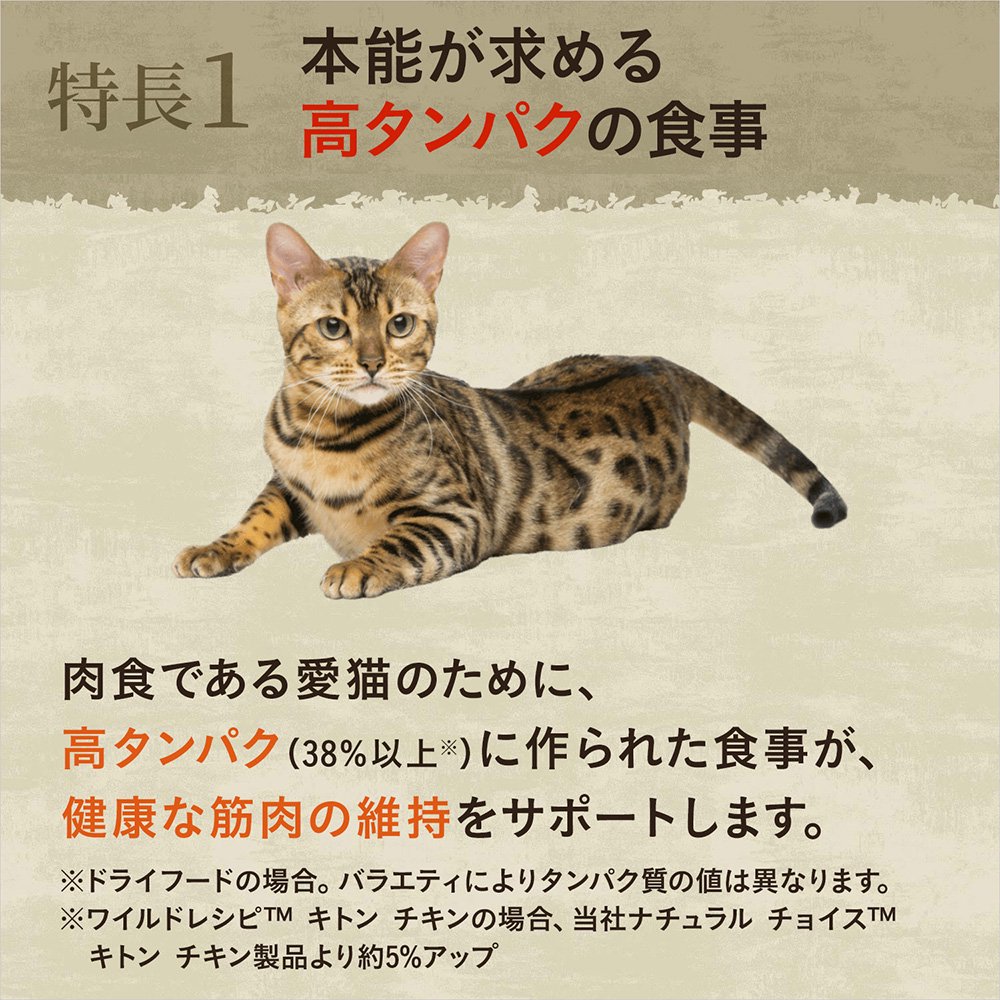 ニュートロ　猫　キャット　ワイルド　レシピ　エイジングケア　チキン　シニア猫用　２ｋｇX８袋　お一人様１点限り　ＣＲＣ35―12―32―20―00