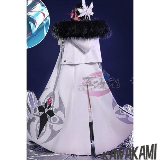 三分妄想 原神 コスプレ ファデュイ 執行官 少女 コロンビーナ マントのみ! ウィッグ 追加可能 三分妄想 原神 コスプレ ファデュイ 執行官 少女 コロンビーナ マントのみ! ウィッグ 追加可能