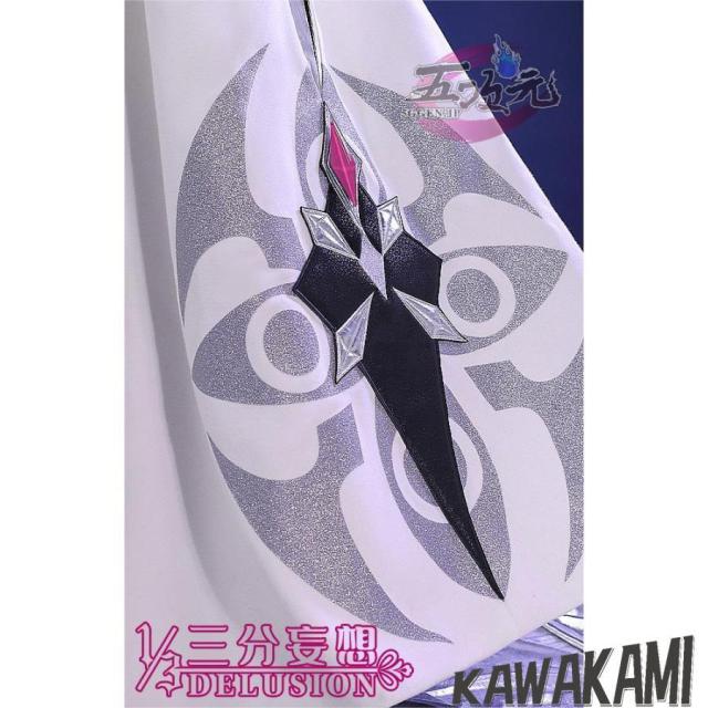 三分妄想 原神 コスプレ ファデュイ 執行官 少女 コロンビーナ マントのみ! ウィッグ 追加可能 三分妄想 原神 コスプレ ファデュイ 執行官 少女 コロンビーナ マントのみ! ウィッグ 追加可能