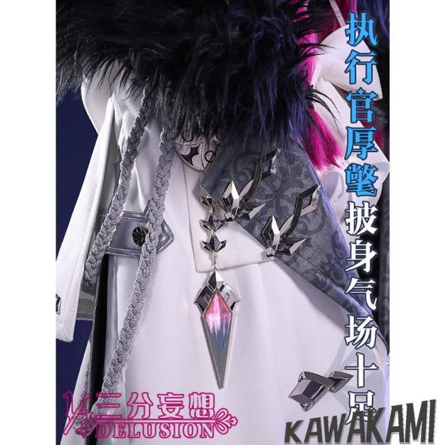 三分妄想 原神 コスプレ ファデュイ 執行官 少女 コロンビーナ マントのみ! ウィッグ 追加可能 三分妄想 原神 コスプレ ファデュイ 執行官 少女 コロンビーナ マントのみ! ウィッグ 追加可能