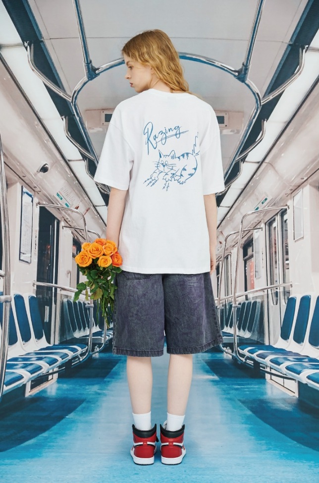 【CPGN STUDIO】Razing PUSS Short Sleeve T-shirt CPGN STUDIO】 Razing PUSS Short Sleeve T-shirt Tシャツ