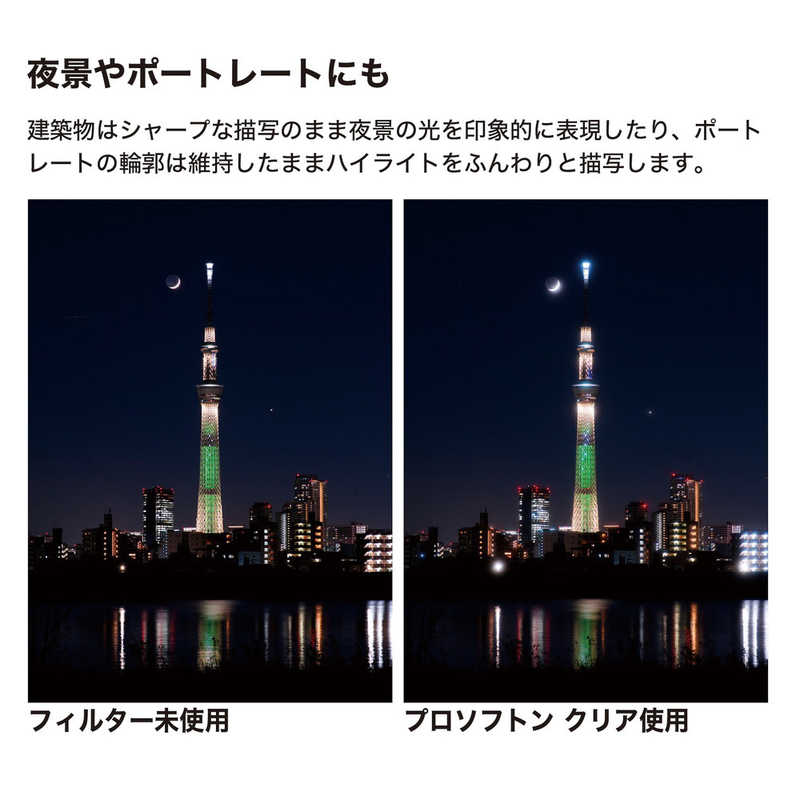 ケンコー　PRO1D プロソフトン クリア(W) 82mm　PRO1DPROSOFTONCLEAR82