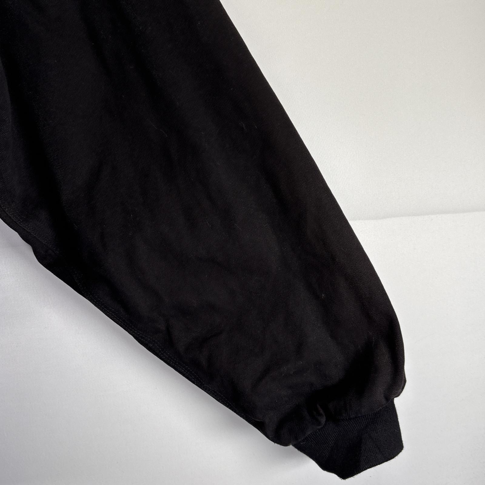 古着 Dunbrooke ワークジャケット ダック アクティブパーカータイプジャケット 大きいサイズ スティーラーズ フルジップ 2XL ブラック