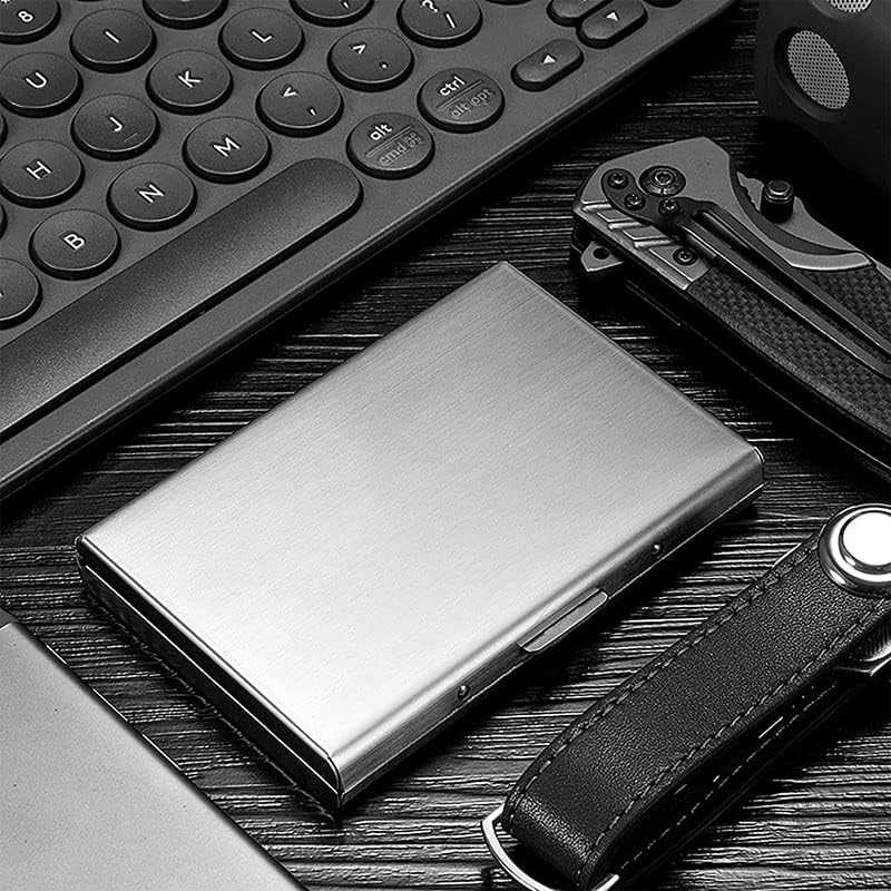 【20%OFFクーポン】名刺入れ 名刺ケース 名刺が折れない ビジネス カードケース ステンレス鋼 携帯用名刺入れ 折れない メンズ レディース ビジネス 薄型 プレゼント 就職祝い 男女兼用 取り出