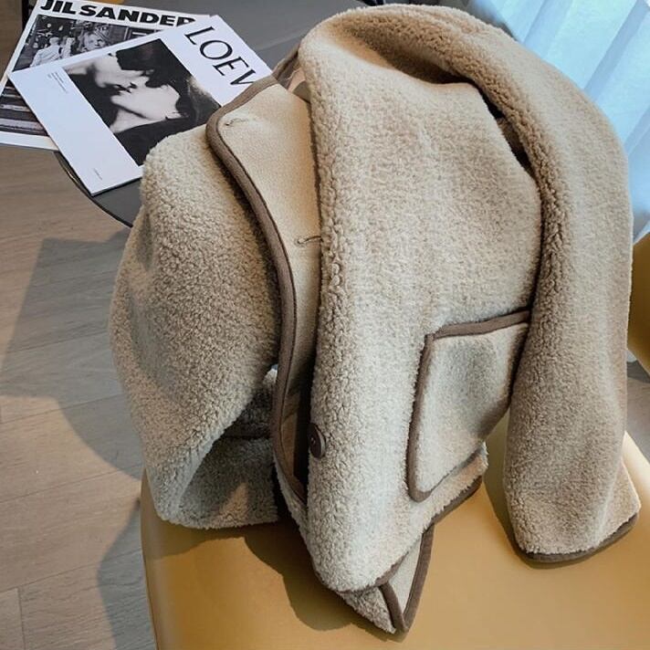 ボアブルゾン レディース ジャケット ノーカラー フリースジャケット パイピング バイカラー アウター ボアブルゾン レディース ジャケット ノーカラー フリースジャケット パイピング バイカラー アウター