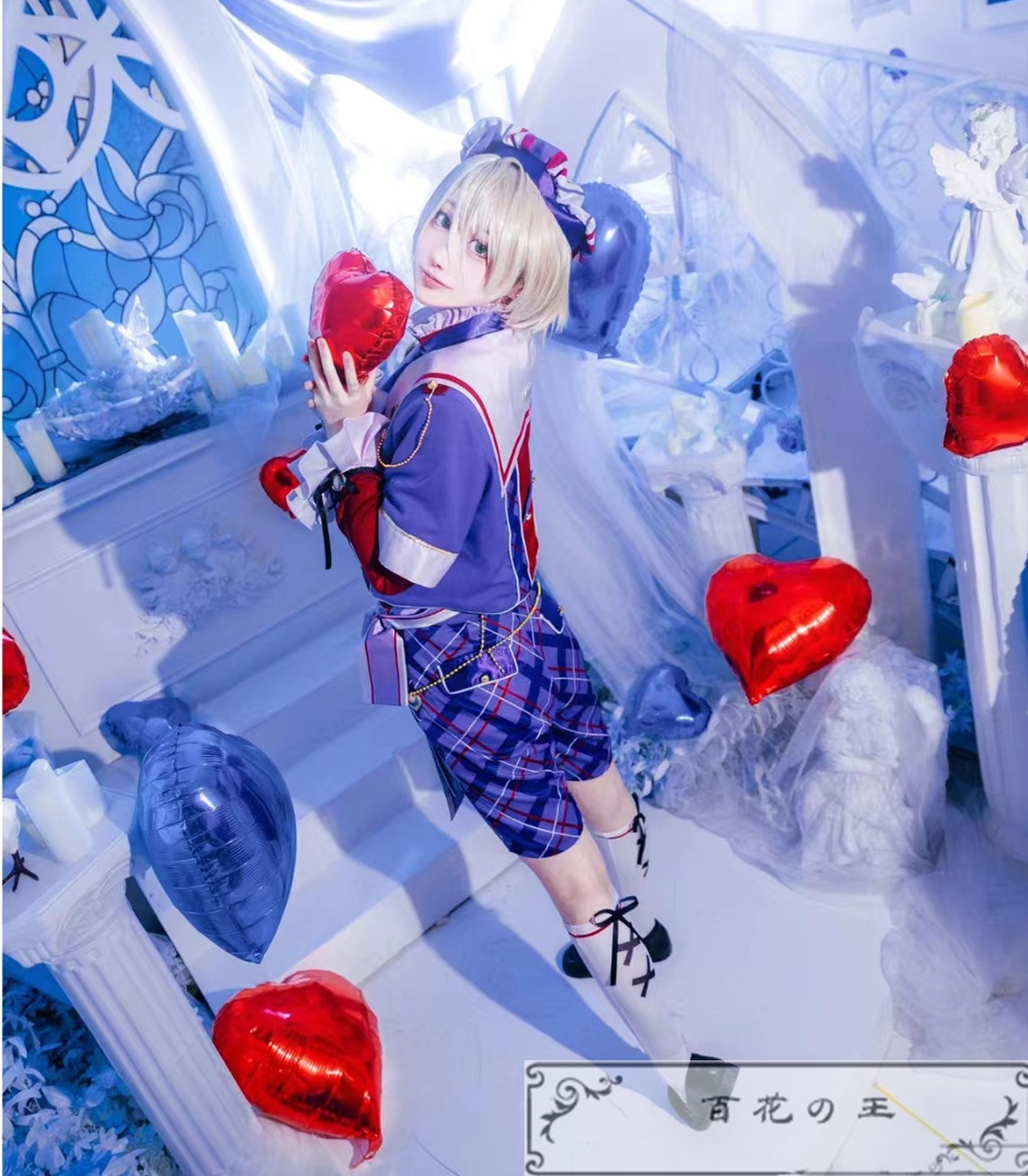 白鳥藍良 コスプレ あんスタ白鳥 藍良缶バッジイベコレExtra