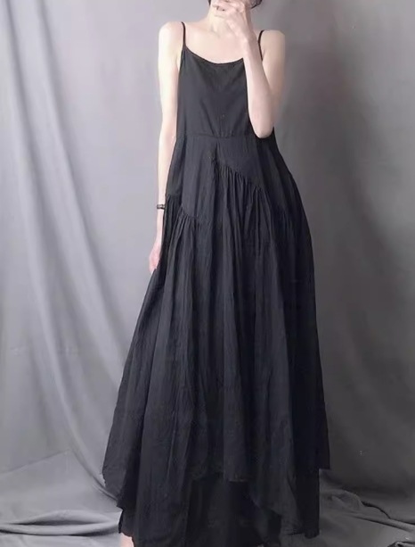 レディース ドレス ワンピース キャミワンピース ロング イレギュラー アシンメトリー 不規則 左右非対称 袖なし ノースリーブ フレア Aライン 切り替えデザイン プルオーバー コットン 綿 レディース ドレス ワンピース キャミワンピース ロング イレギュラー アシンメトリー 不規則 左右非対称 袖なし ノースリーブ フレア Aライン 切り替えデザイン プルオーバー コットン 綿