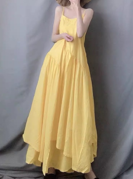 レディース ドレス ワンピース キャミワンピース ロング イレギュラー アシンメトリー 不規則 左右非対称 袖なし ノースリーブ フレア Aライン 切り替えデザイン プルオーバー コットン 綿 レディース ドレス ワンピース キャミワンピース ロング イレギュラー アシンメトリー 不規則 左右非対称 袖なし ノースリーブ フレア Aライン 切り替えデザイン プルオーバー コットン 綿