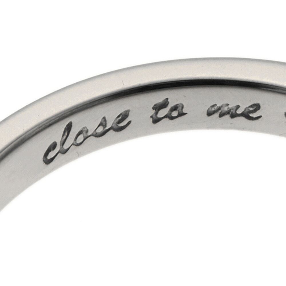 リング メンズ レッドダイアモンド ブラックキュービックジルコニア シルバー925製 ハート 四つ葉