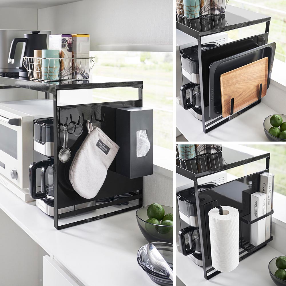 スチールパネル付きレンジラック タワー W75 山崎実業 tower 電子レンジ 収納 おしゃれ レンジ上 キッチン収納 マグネット 家電 メーカー直送品 ymz スチールパネル付きレンジラック タワー W75 山崎実業 tower 電子レンジ 収納 おしゃれ レンジ上 キッチン収納 マグネット 家電 メーカー直送品 ymz