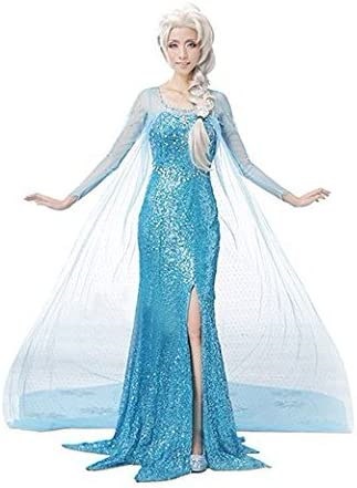 Qoo10] アナと雪の女王 エルサ ドレス コスプレ
