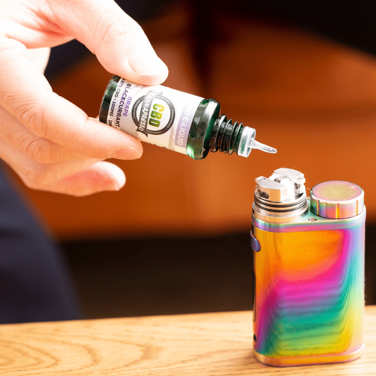CBDリキッド500mg/15ml：ストローメロンアイス