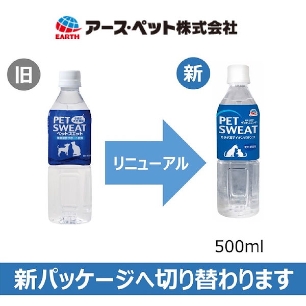 Qoo10] アースペット ペットスエット 愛犬愛猫用 500ml