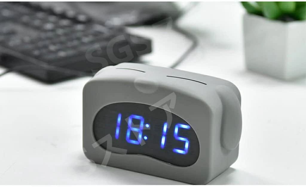 目覚まし時計 ファッションの目覚まし時計LEDクリエイティブな電子光のミュートベッドシンプルな動物の形かわいい2色 目覚まし時計 ファッションの目覚まし時計LEDクリエイティブな電子光のミュートベッドシンプルな動物の形かわいい2色