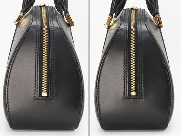 超美品ルイヴィトンエピジャスミンミニボストンバッグハンドバッグボーリングバッグブラックM52082