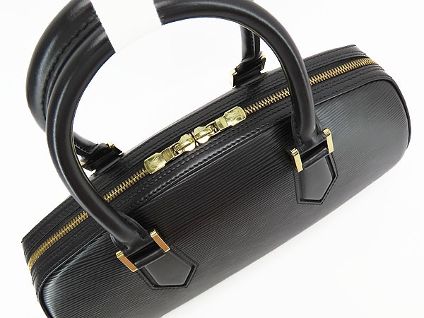 超美品ルイヴィトンエピジャスミンミニボストンバッグハンドバッグボーリングバッグブラックM52082