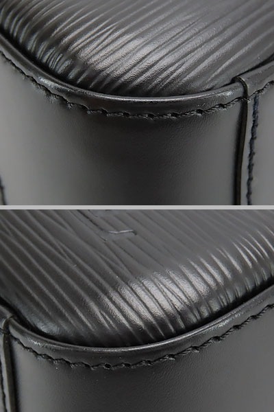 超美品ルイヴィトンエピジャスミンミニボストンバッグハンドバッグボーリングバッグブラックM52082