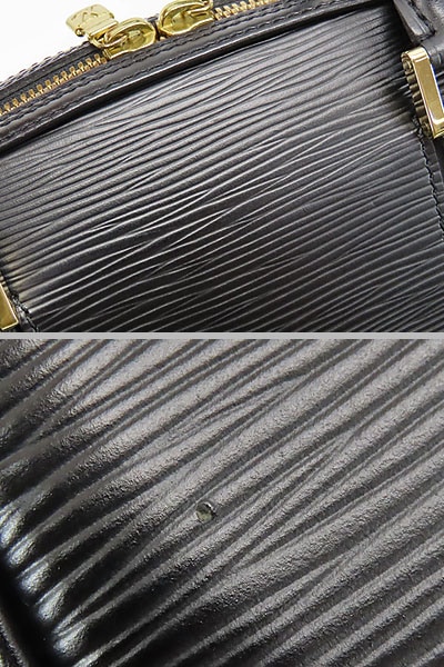 超美品ルイヴィトンエピジャスミンミニボストンバッグハンドバッグボーリングバッグブラックM52082