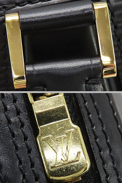 超美品ルイヴィトンエピジャスミンミニボストンバッグハンドバッグボーリングバッグブラックM52082