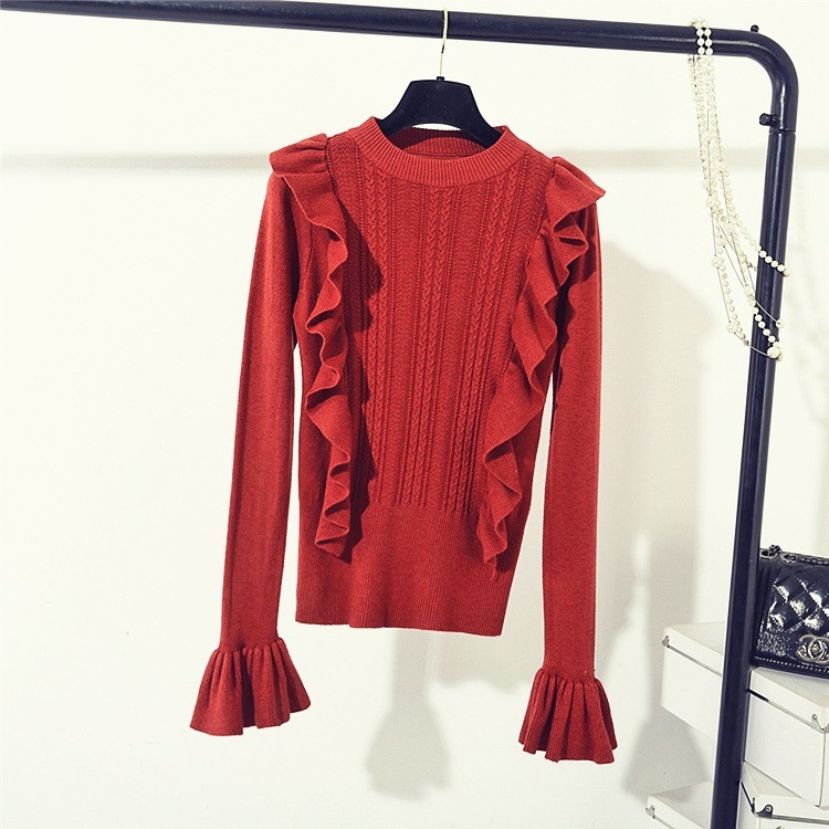 ラウンドネックプルオーバーニット 0010 ラウンドネックプルオーバーニット 0010